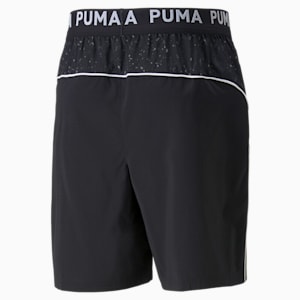 Woven 8" Men's Training Shorts, Puma Black-AOP